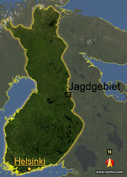 Finnland Karte
